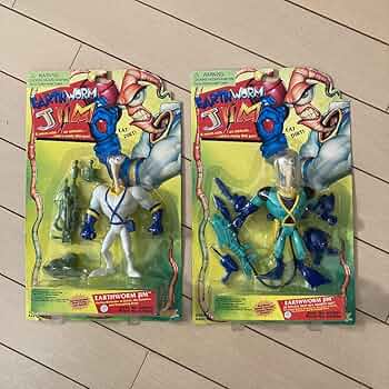 90s アースワームジム フィギュア 4点セット 未開封 71ave+snhaL._UF350,350_QL50_.jpg